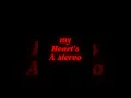 Lagu Stereo heart#trending #lyrics #viralsong #shorts