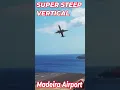 Download Lagu HARD LANDING Super Steep Vertical Go Around at Madeira Airport