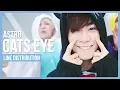 Lagu Astro -  Cats Eye Line Distribution (Color Coded) *RE-UPLOADED*
