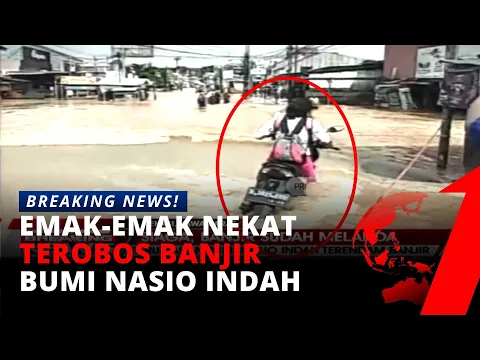Tanggul Jebol, Perumahan Bumi Nasio Indah Bekasi Terendam Banjir