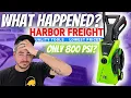 Harbor Freight Pressure Washer Portland 1750 Power Washer UPDATE