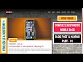 Part 01 - Responsive Mobile Blog Site html css js bootstrap 4