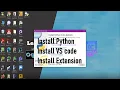 How to install python in System and in Visual Studio Code in Hindi Urdu