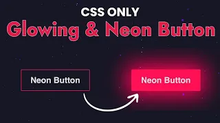 Glowing Button Animation with Mouse Movement Effect CSS and Javascript Animation CSS Text Shadow