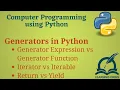 Python Programming Basics to Advanced Lab 31 Generators in Python