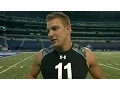 Rob Gronkowski Arizona TE 2010 NFL Combine highlights