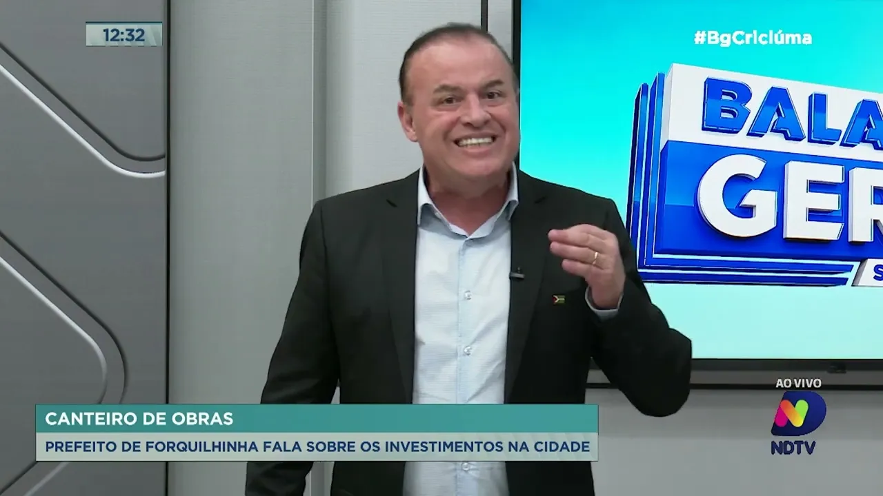 Canteiro de obras: prefeito de Forquilhinha fala sobre investimentos e benefícios para os moradores