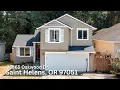 Saint Helens Oregon Home Tour 4 Beds 3 Baths 1 586 Sq Ft