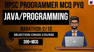 RPSC PROGRAMMER 2024 MARATHON APNITEST