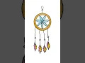 How to draw a dream catcher easy drawing for kids