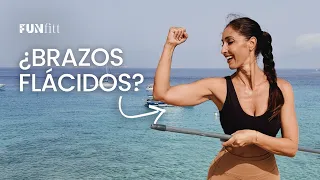 QUIERO que esta parte del brazo NO me cuelgue | 5 ejercicios en casa con un palo