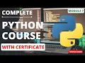 MODULE 7 PYTHON COURSE WITH CERTIFICATION