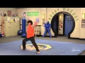 Leo Howard Karate Demonstration on Set