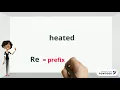 prefixes root words suffixes