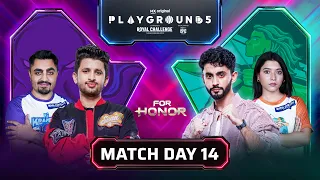 Playground 5 | Match Day 14 | FOR HONOR | Elvish, Aarush, Tejasswi | @MXbyPrimeVideo