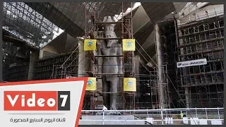 اليوم السابع داخل موقع المتحف المصرى الكبير العمل على قدم وساق  اليوم السابع داخل موقع المتحف المصرى الكبير العمل على قدم وساق