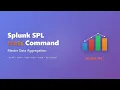 Splunk SPL stats Command Tutorial Master Data Aggregation with count sum avg min max