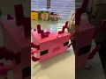 Minecraft Pink Axolotl Valentine Box