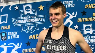 Butler s William Zegarski shares thoughts on state of college distance running after NCAA 10k final