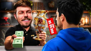 COMPREI COISAS QUEBRADAS... CONSERTEI E VENDI POR UMA FORTUNA