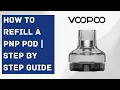 How To Refill PnP Pod For VooPoo Drag S Drag X Vape Kit in Under 2 Minutes Step-By-Step Guide