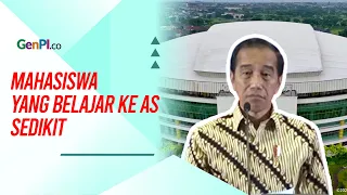 Jokowi Kaget Universitas di AS Separuhnya Mahasiswa China, dari Indonesia Cuma 5