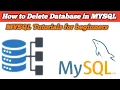 How to delete a database from MYSQL deleate a tutorials
