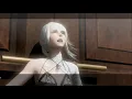 NieR Replicant Grimoire Noir Boss Fight Yonah Kidnapped and Kaine petrified scene