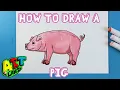 Download Lagu How to Draw a PIG!!!