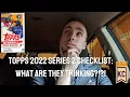 Topps 2022 Series 2 Checklist What is Topps Thinking