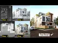 Exterior Design with 3ds Max V-Ray Step by Step Tutorial for Beginners