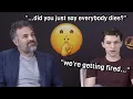 marvel cast spoiling marvel movies for 14 minutes straight