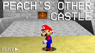 Something is wrong with this version of Mario 64... | PEACH'S OTHER CASTLE (Real N64 Hardware)