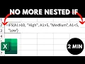 Stop Nested IFs Use IFS Function in Excel Easy Example