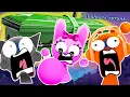 Sprunki Incredibox Pinki vs Gray  Coffin Dance Song Meme COVER #148