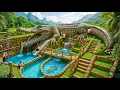 Download Lagu 365 Days Building a Massive Crocodile House with an Underground Pool Using Primitive Tools