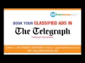 Telegraph Obituary Ads Vijay Karnataka Matrimonial Ads adfromhomes