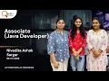 Nivedita Ashok Sargar Placed as Associate Java Developer 4 LPA QSpiders Navi Mumbai