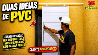 CLIENTE AMOU A IDEIA COM PVC 🥰