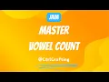 Vowel Count Challenge Java Can You Guess How Many