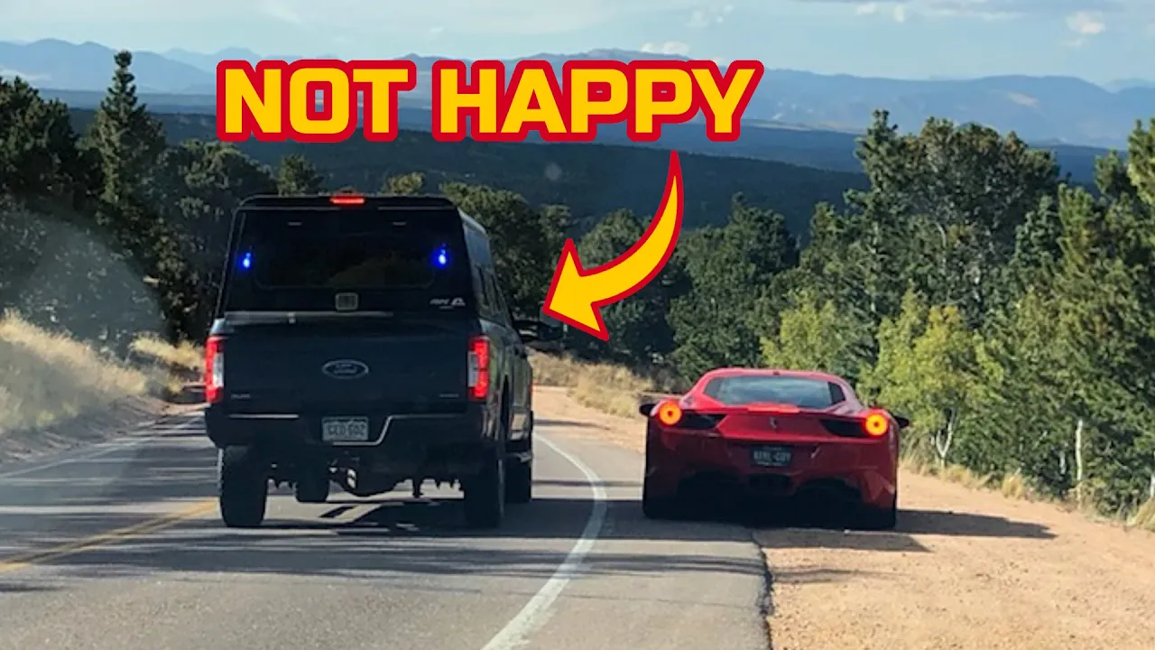 PULLED OVER by a Park Ranger on Pikes Peak