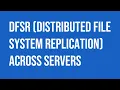 Microsoft Windows Server DFSR Distributed File System Replication across servers