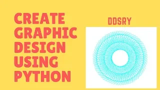 DDSRY - Python Graphic Design For Beginner Tutorial Python Tutorial Python by DDSRY by-DDSRY