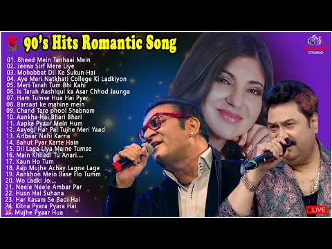 Download MP3 Abhijeet Hits Best Hindi Song Collections Kumar Sanu & Alka Yagnik Melody #90severgreen #bollywood