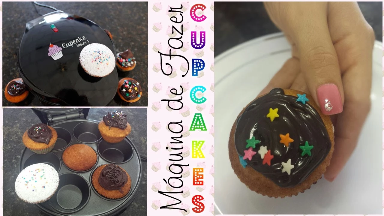 USANDO A CUPCAKE MAKER BRITÂNIA