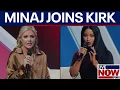 Lagu FULL REMARKS: Nicki Minaj joins Erika Kirk at Turning Point USA's AmericaFest