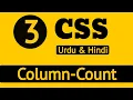 How to use Column-Count in CSS columnCount full tutorial in Urdu Hindi