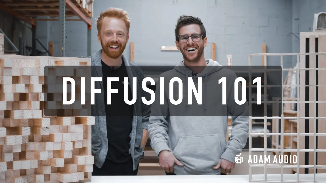 DIY Studio Diffusion | ADAM Audio & Music City Acoustics