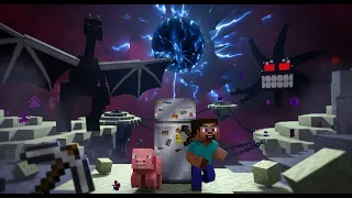 Minecraft world was wiped out !!! - Minecraft Animation