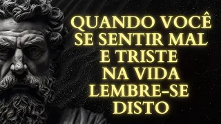 Quando se sentir triste e deprimido na vida, lembre-se destas citações Estoicas | Estoicismo